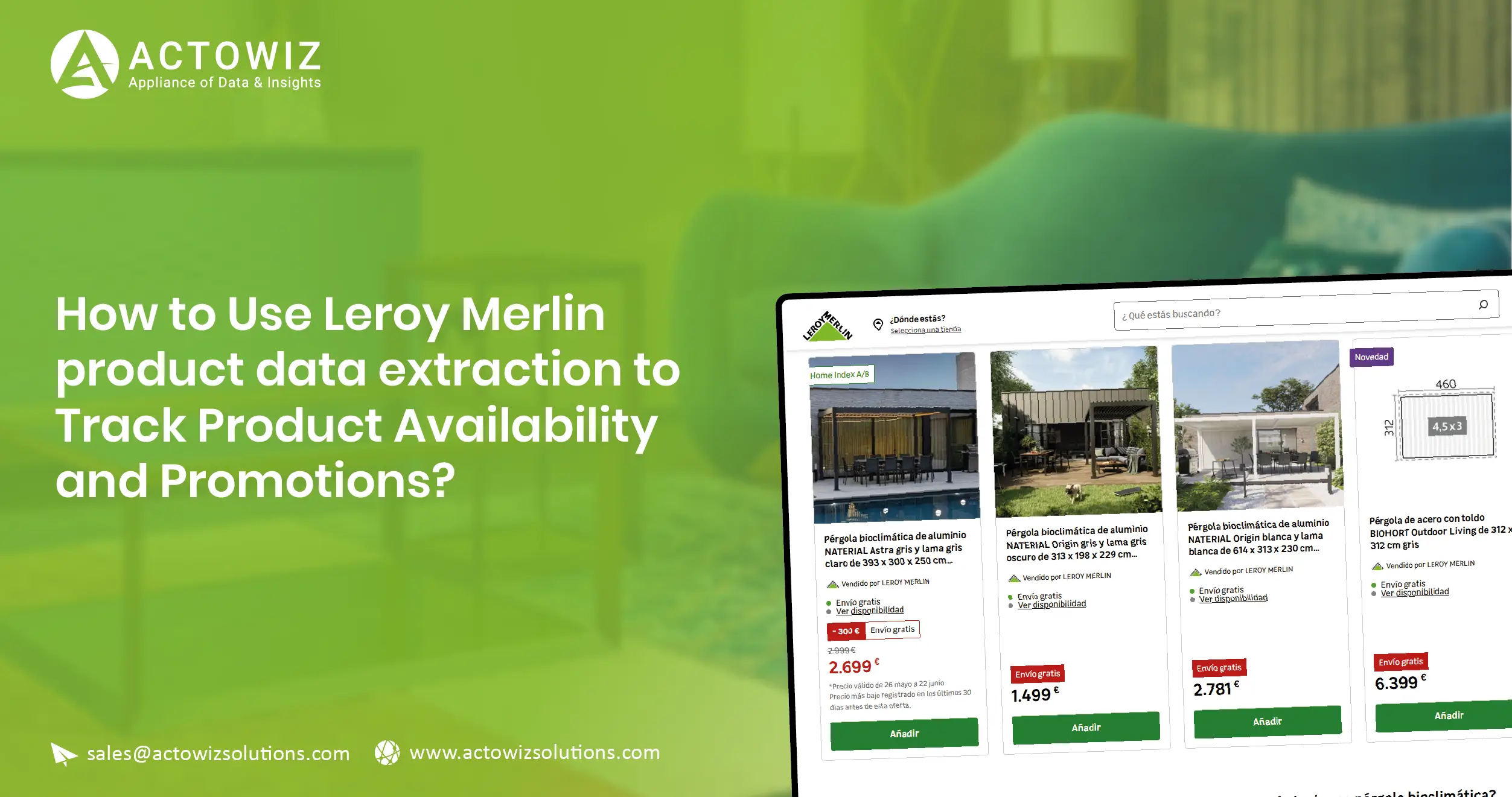 How to Use Leroy Merlin product data extraction to Track Product Availability and Promotions?